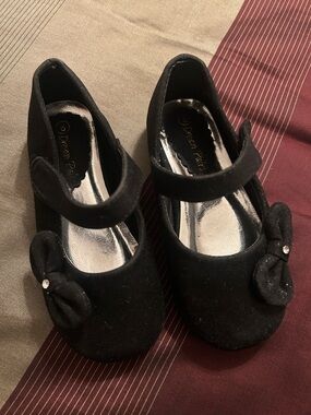 Dream Pairs Black Mary Jane Bow Dress Shoes for Kids